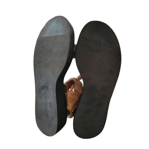 Zara Platform Sandals Size 40 - Picture 11 of 11